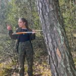 Seniorzy z Sokolnik w Nadleśnictwie Przedborów